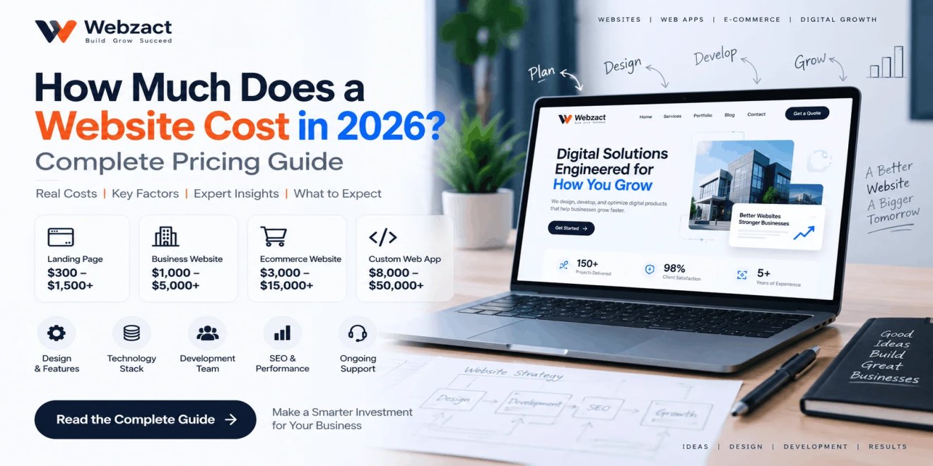 How Much Does a Website Cost in 2026? Complete Pricing Guide