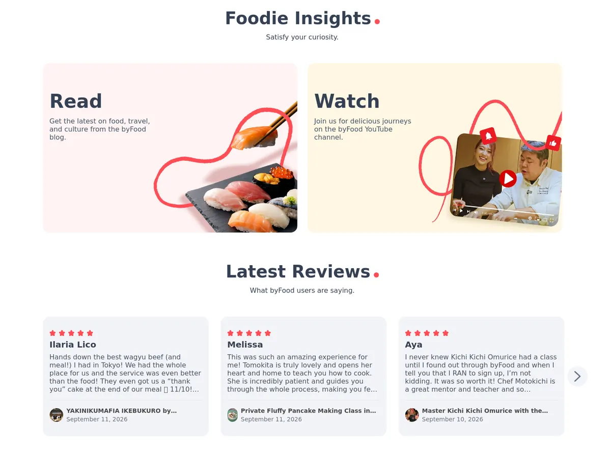 Foodie insights and verified customer reviews