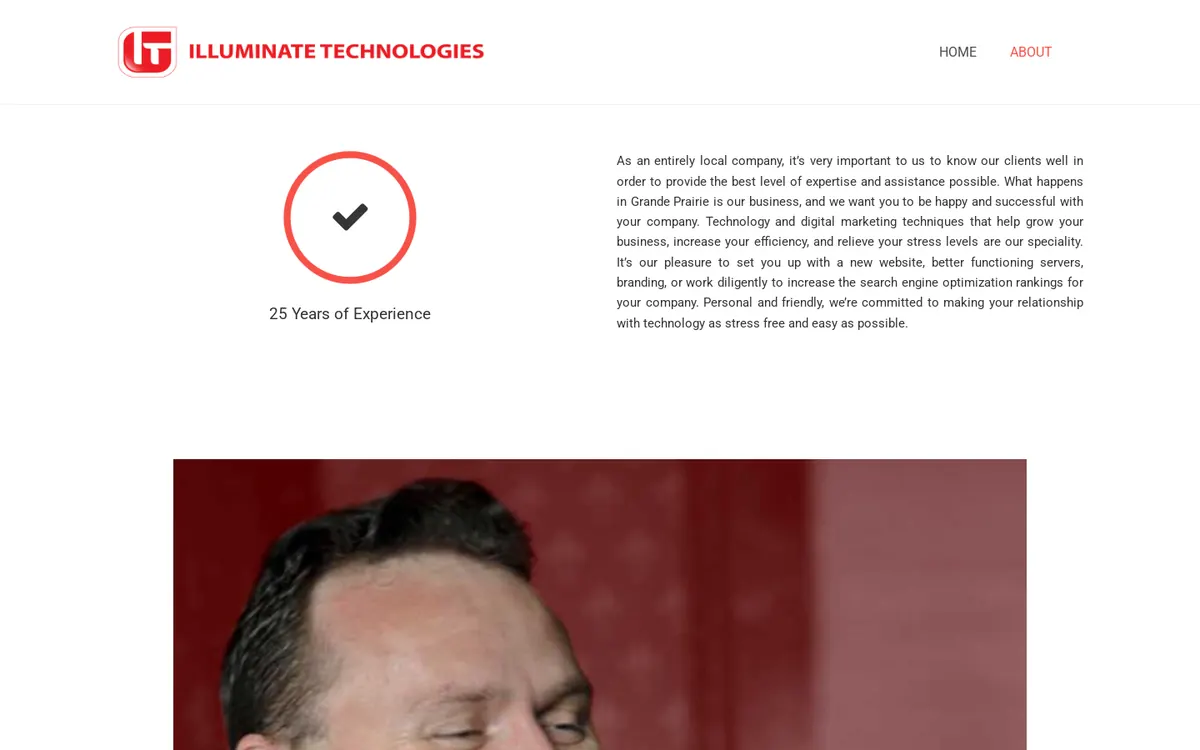 About page